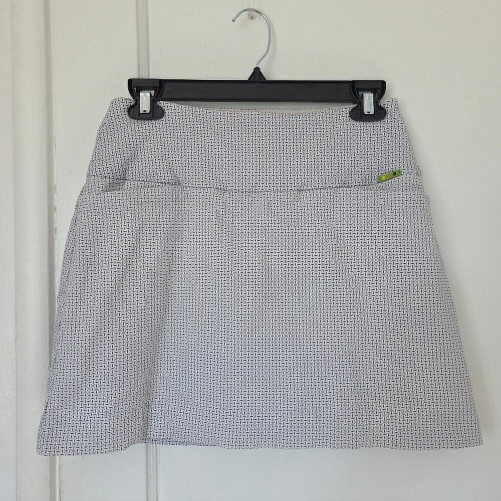 Swing Control Vented Velocity Jupe Golf blue white Skort 4 small